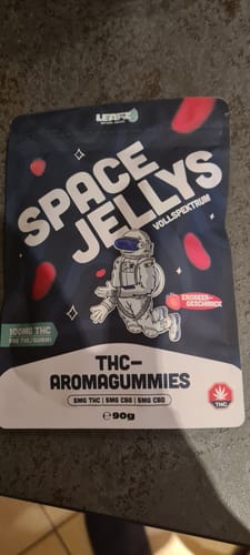 Customer photo review of THC Spacejellies Vollspektrum | 100mg THC | 20 Stk.