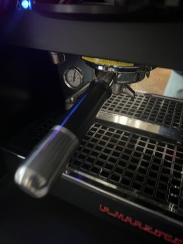 Customer photo review of Bottomless Portafilter (Hybrid)
