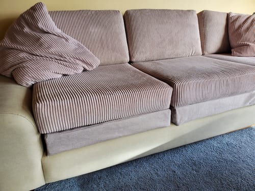 Customer photo review of Bolt Upholstery Fabric - 40 colours
