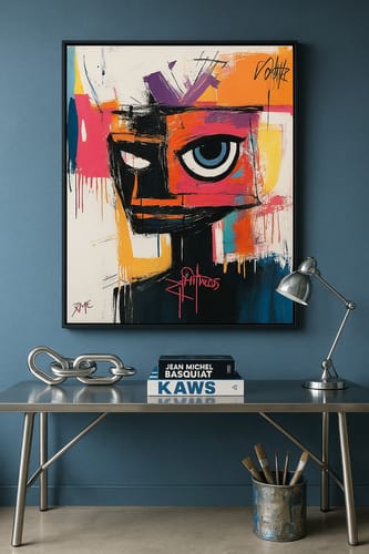 Customer review photo for Abstract Graffiti Art #GA099