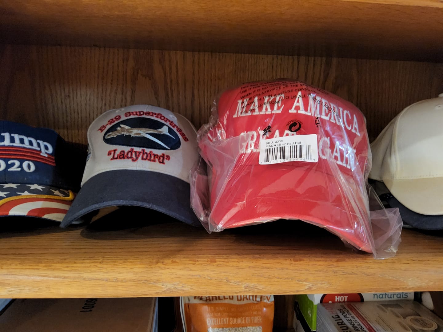 Customer photo review of New MAGA 45 47 Red Hat