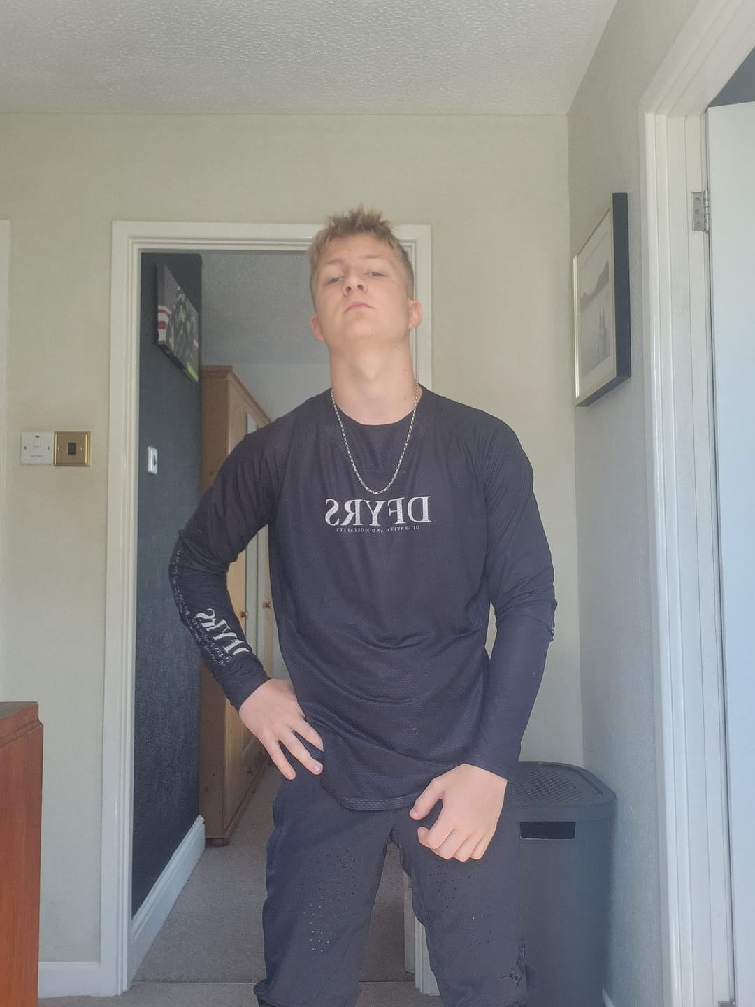 Customer photo review of Coffindodger DC | Park Pant | Shadow Black