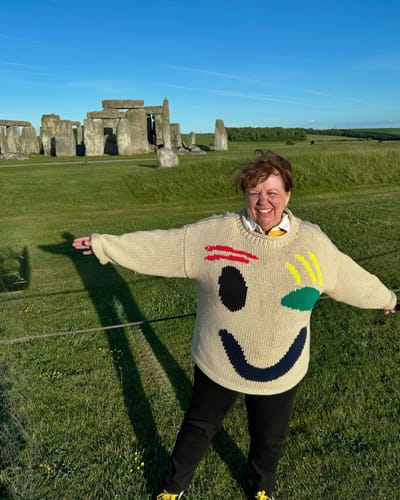 Customer photo review of Feel Good Hand Knit Jumpers