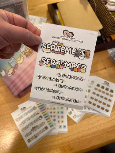 Customer photo review of Purr-fect Breakfast Journal Pack