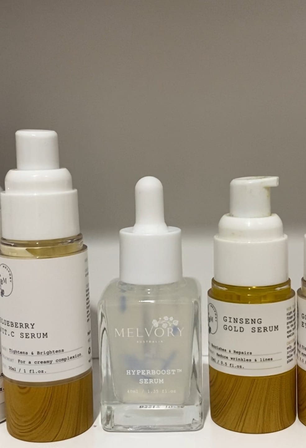 Customer photo review of Hyaluronic HyperBoost Serum