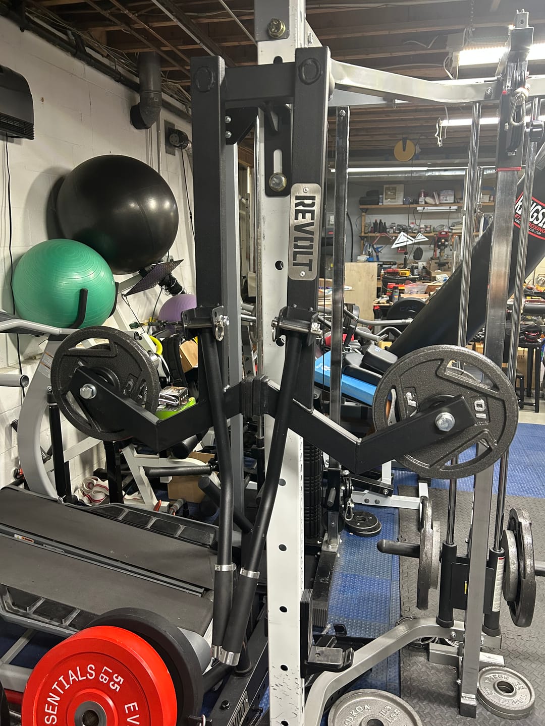 Customer photo review of Revolt Lateral Raise Attachment