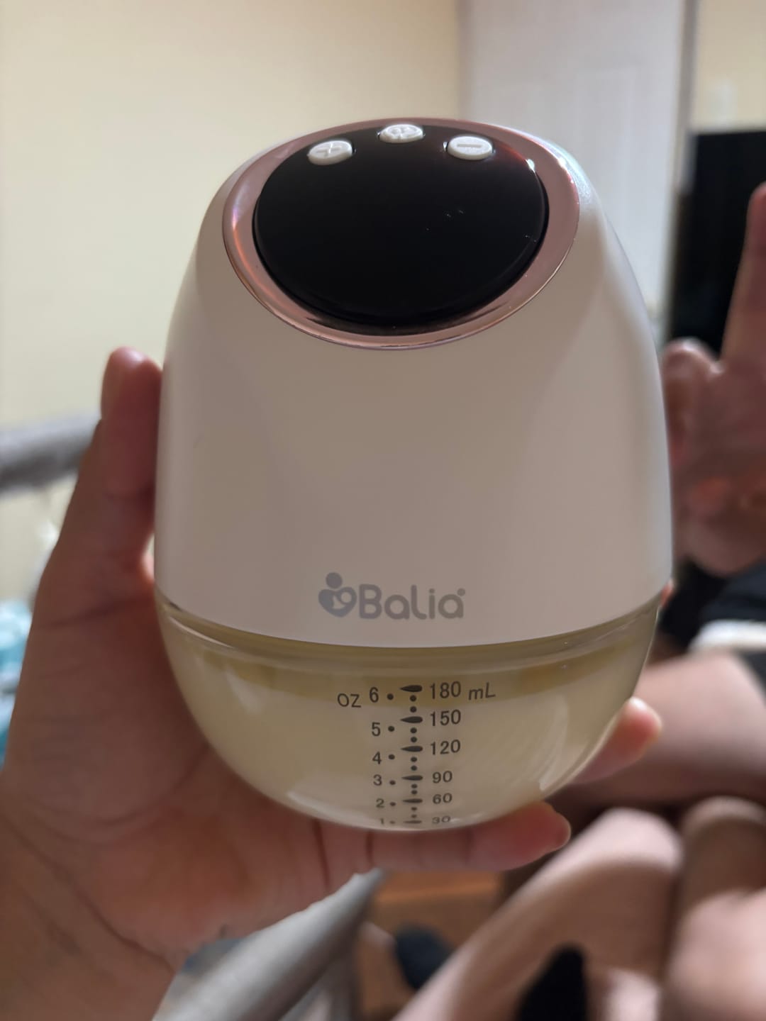 Customer photo review of Extractor de leche inalámbrico