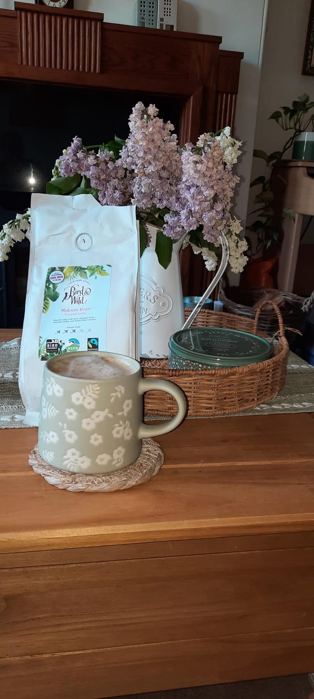 Customer photo review of Medium Roast Fairtrade Organic Coffee, Beans or Ground - 200g, 500g, 1kg