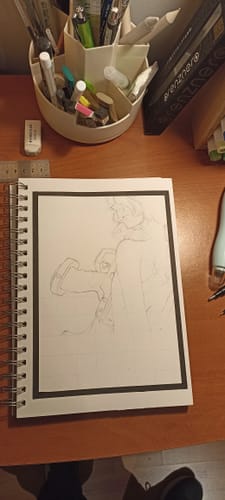 Customer photo review of Himi - Croquera Gouache Pad 50 h 17,8 x 25,4 cm