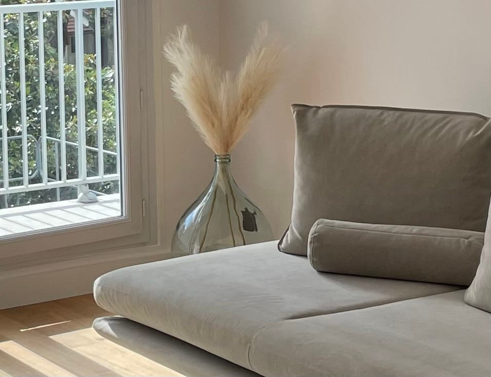 Customer photo review of Pampas 110cm (3 tiges)- Beige