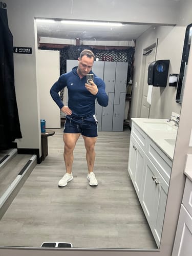 Customer photo review of 833 - Superhero Compression Longsleeves