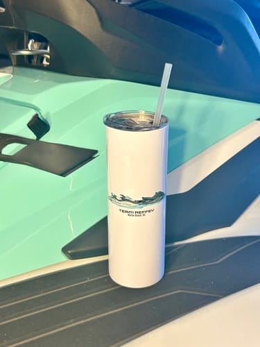 Customer photo review of Custom Skinny Tumblers