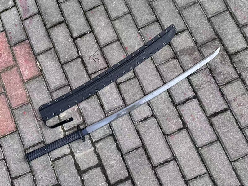 Customer photo review of Pioneer Katana (Tactical Katana™ – Titanium-Coated Version)