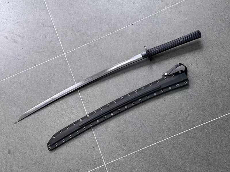 Customer photo review of Pioneer Katana (Tactical Katana™ – Titanium-Coated Version)