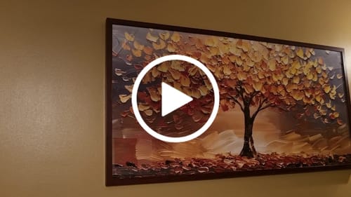 Customer video review of GOLD TREE SUNSET