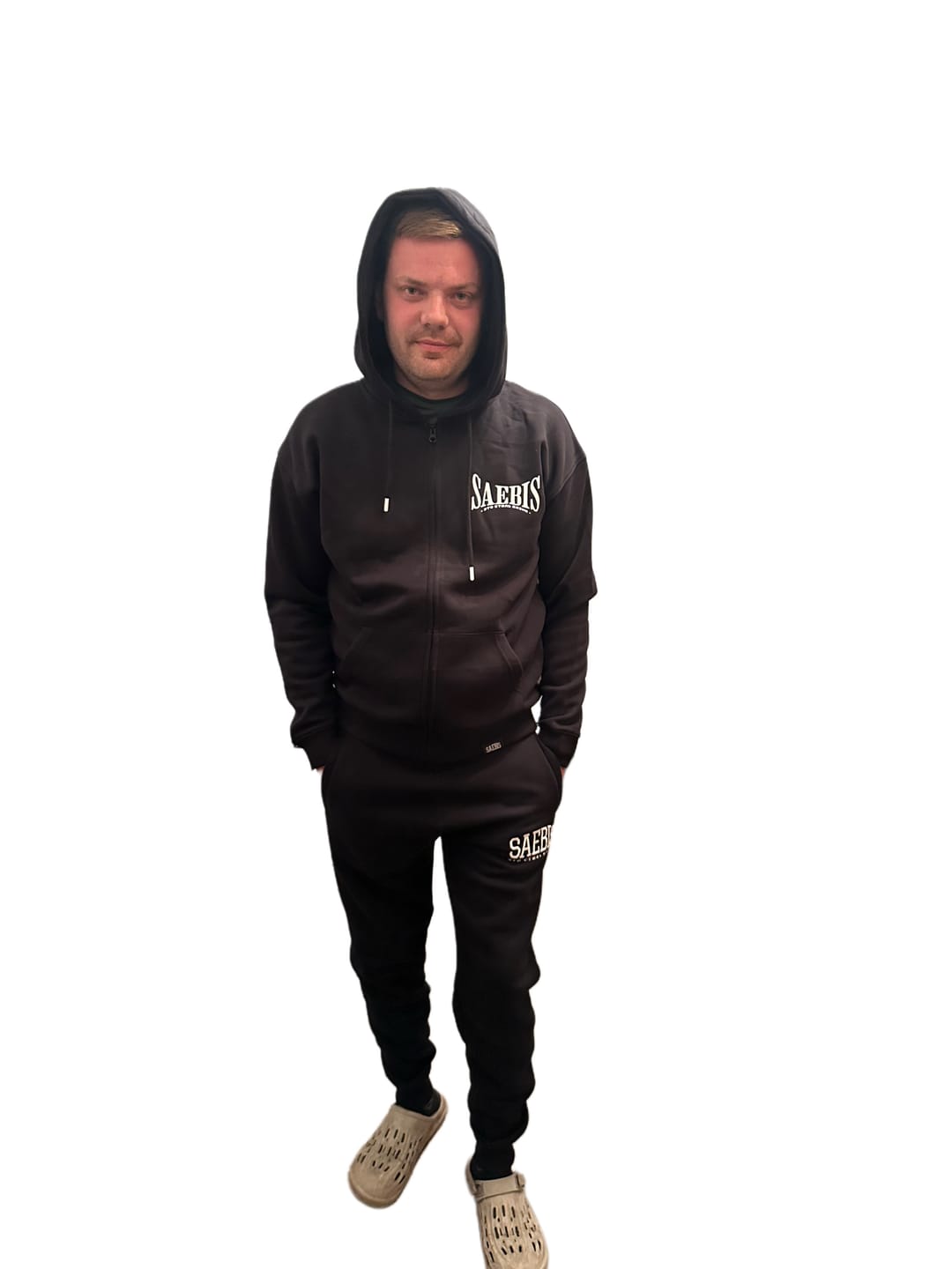 Customer photo review of SAEBIS® 2.0 Herren Zip Hoodie schwarz mit Reißverschluss