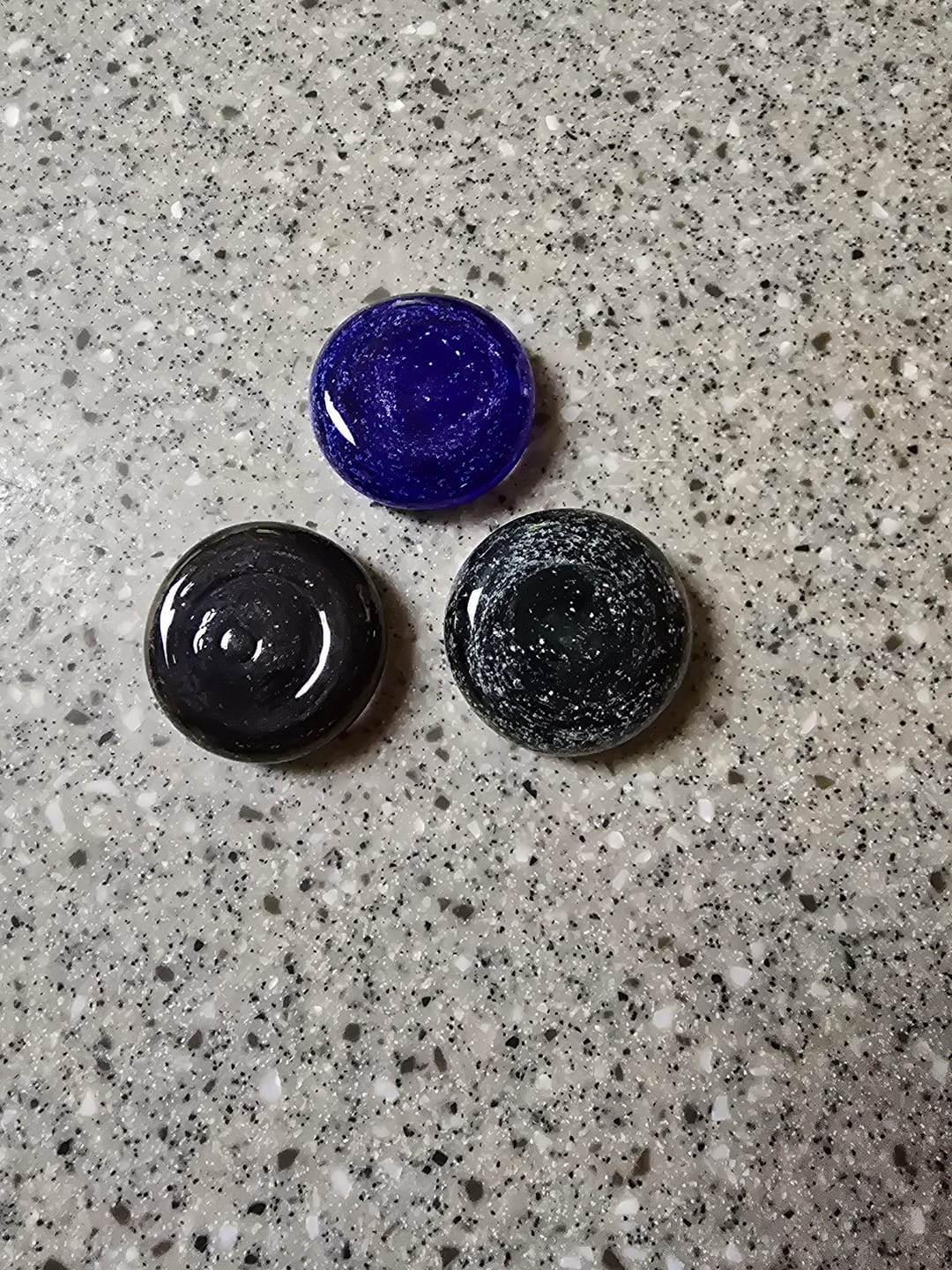 Customer photo review of Soul Stones with Infused Cremation Ashes