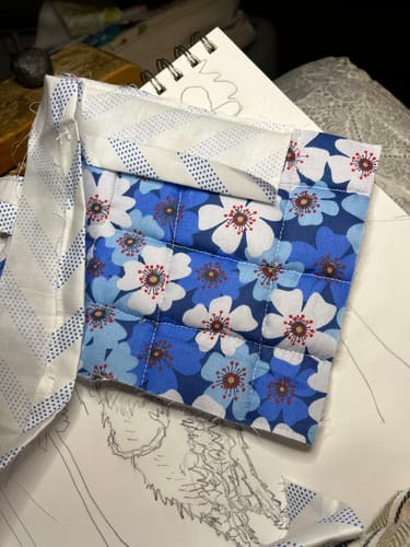 Customer photo review of Extra 8 Mystery fat quarters monthly addon