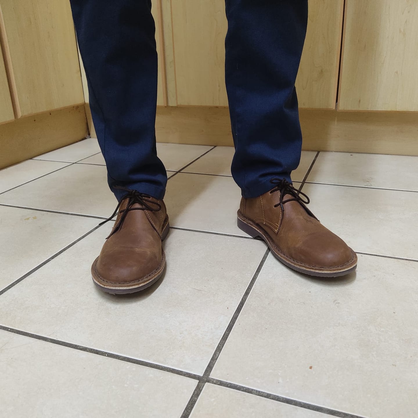 Customer photo review of Veldskoen Chukka (Brown Sole)