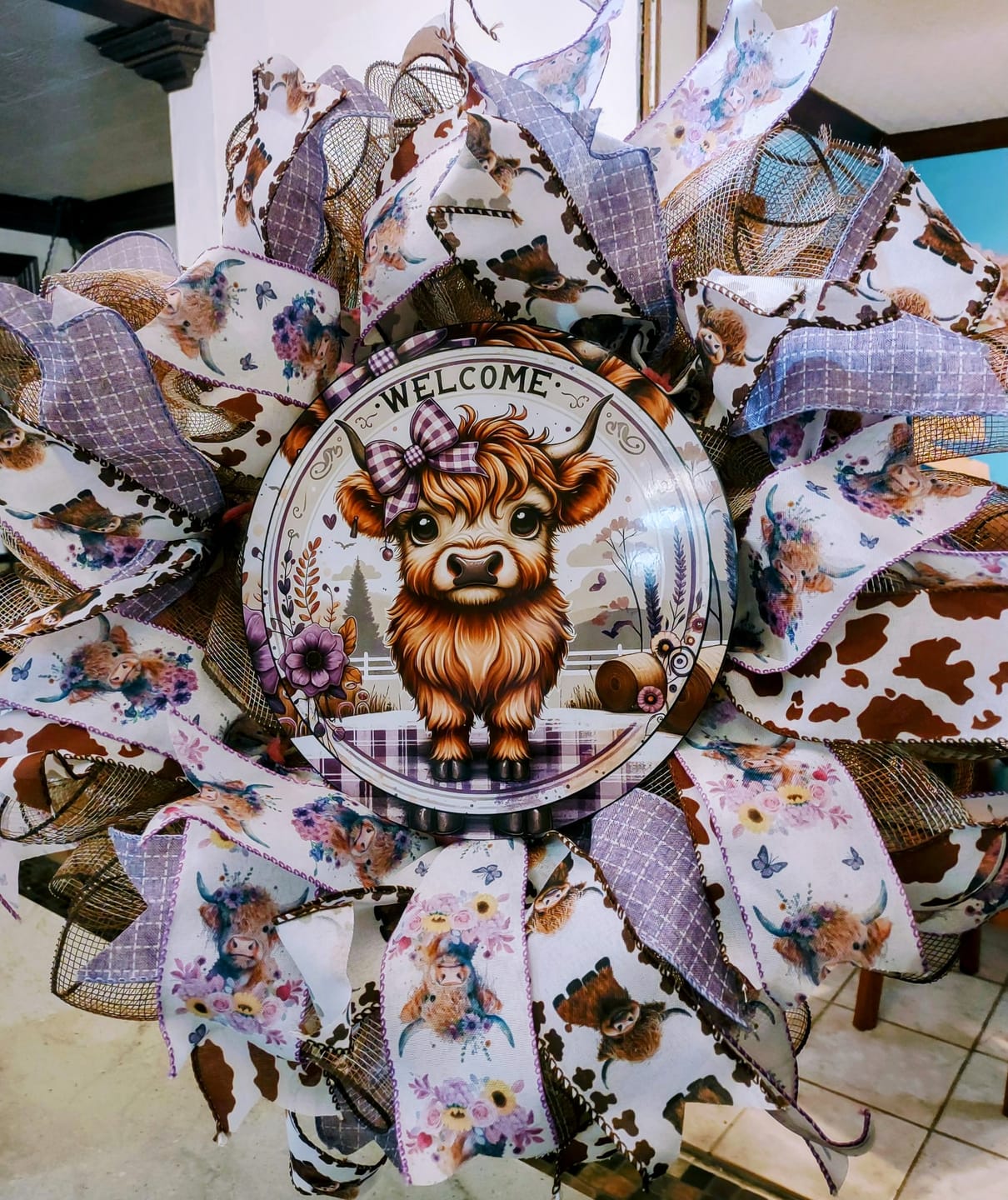 Customer photo review of Pancake Wreath Frame Patent Pending Bundle