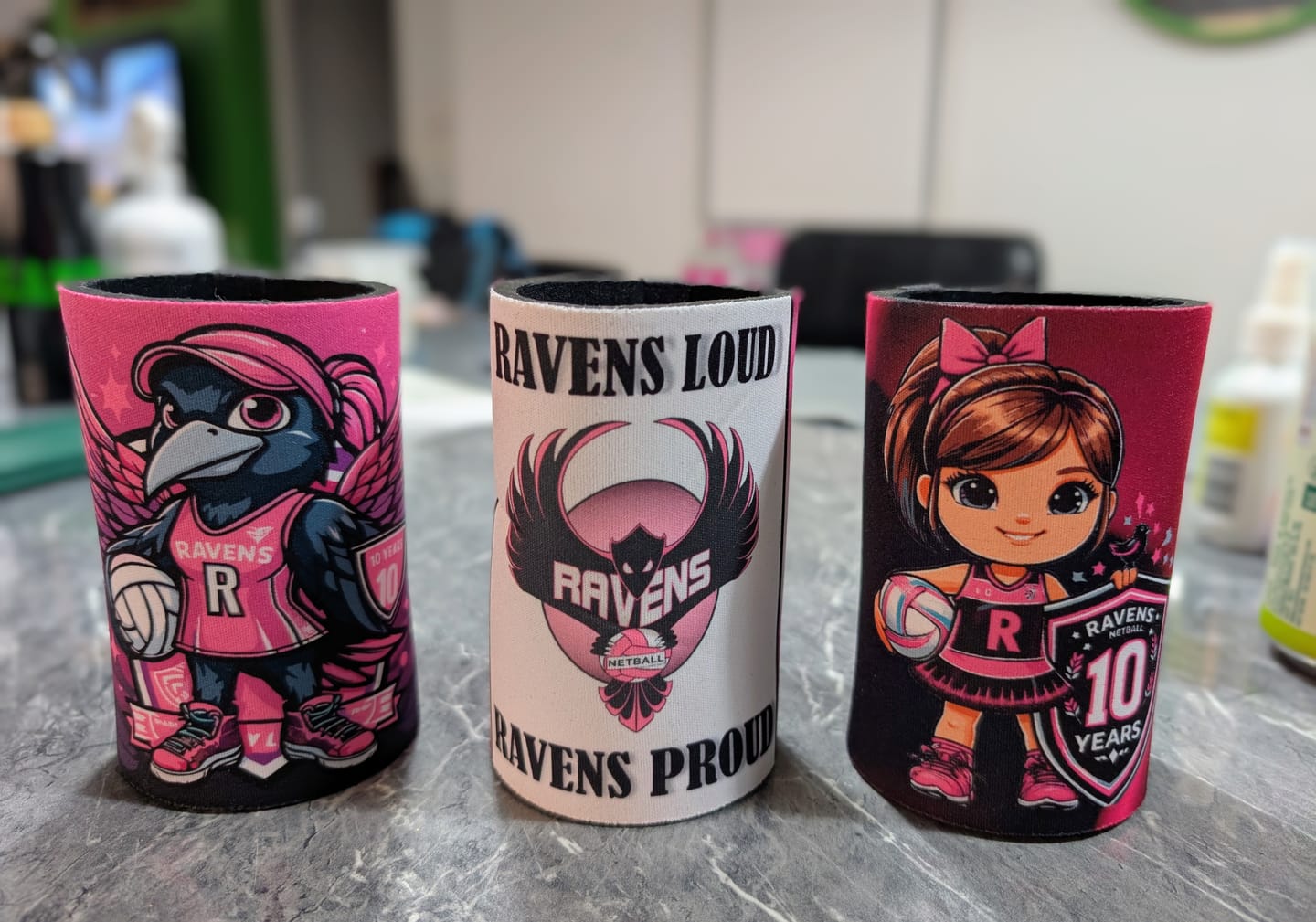 Customer photo review of 20 Custom Stubby Holders