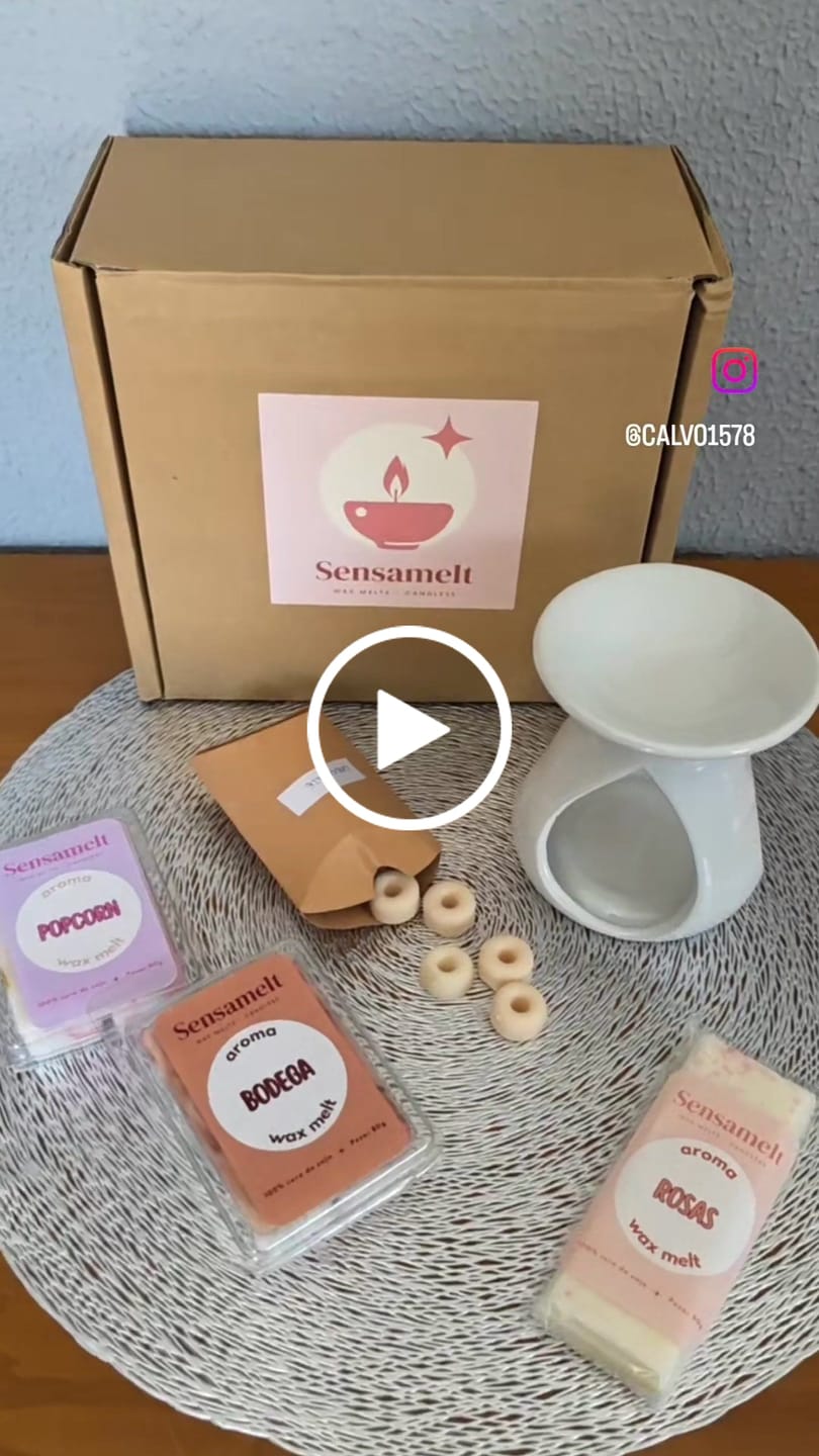 Customer video review of 🎁 Caja Sorpresa Sensamelt – Aromas Exclusivos 🕯️