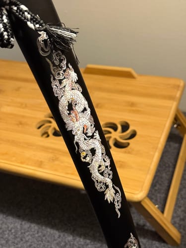 Customer photo review of Free Katana Cloth Bag
