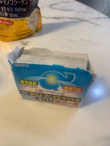 Customer photo review of 第一三共胃腸藥顆粒S 32包【第2類醫藥品】