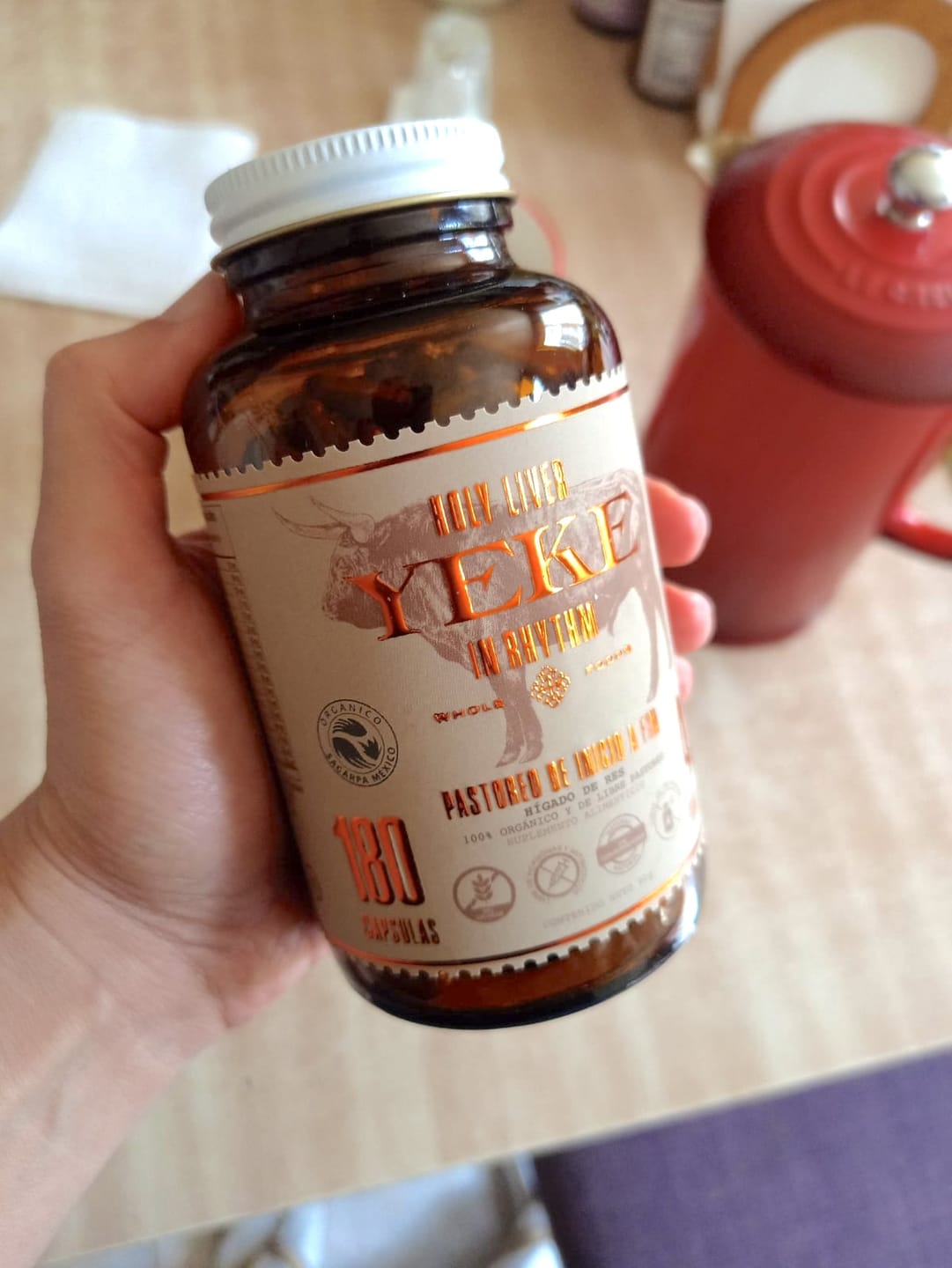 Customer photo review of HOLY LIVER