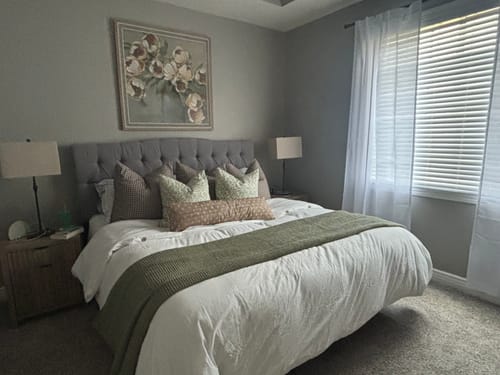 Customer photo review of King Duvet Cover Set in White + Insert Bundle