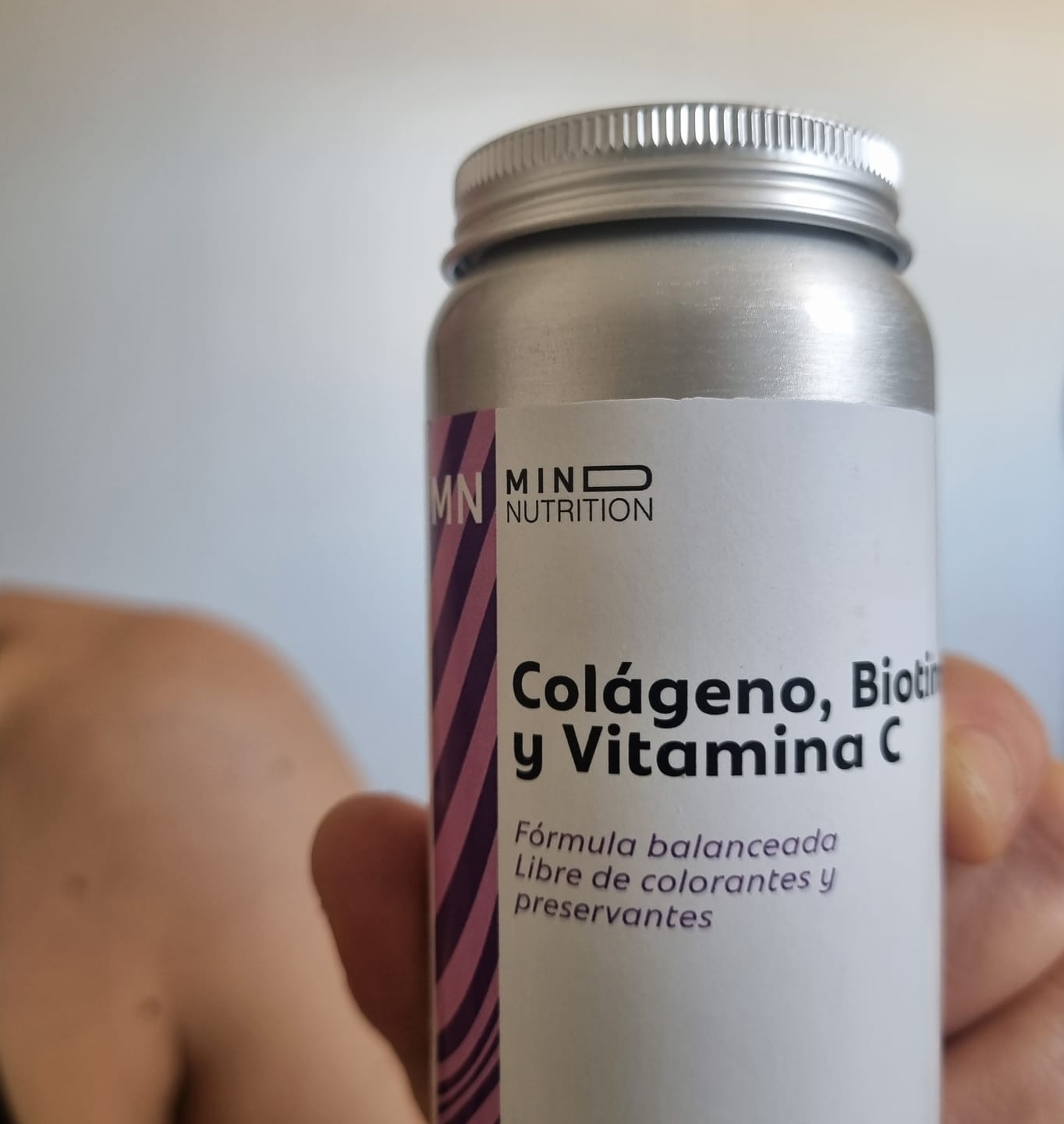 Customer photo review of Colageno + Biotina + Vitamina C