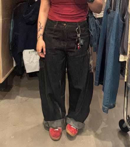 Customer photo review of Curved Leg Pants