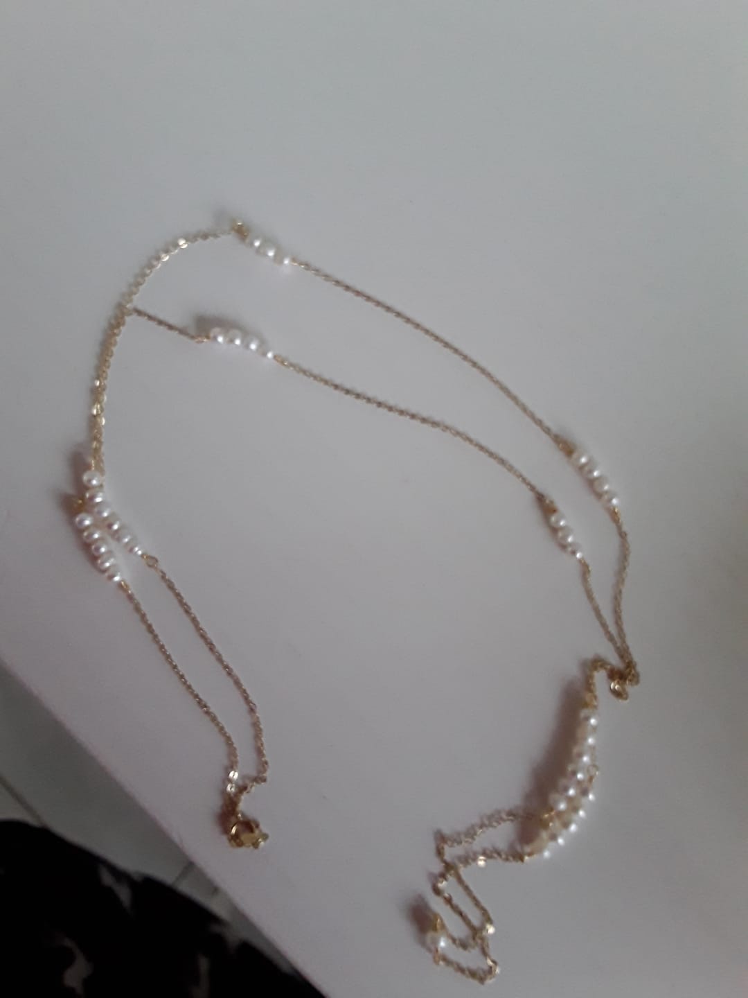 Customer photo review of Collier Perle de Culture Emilianna