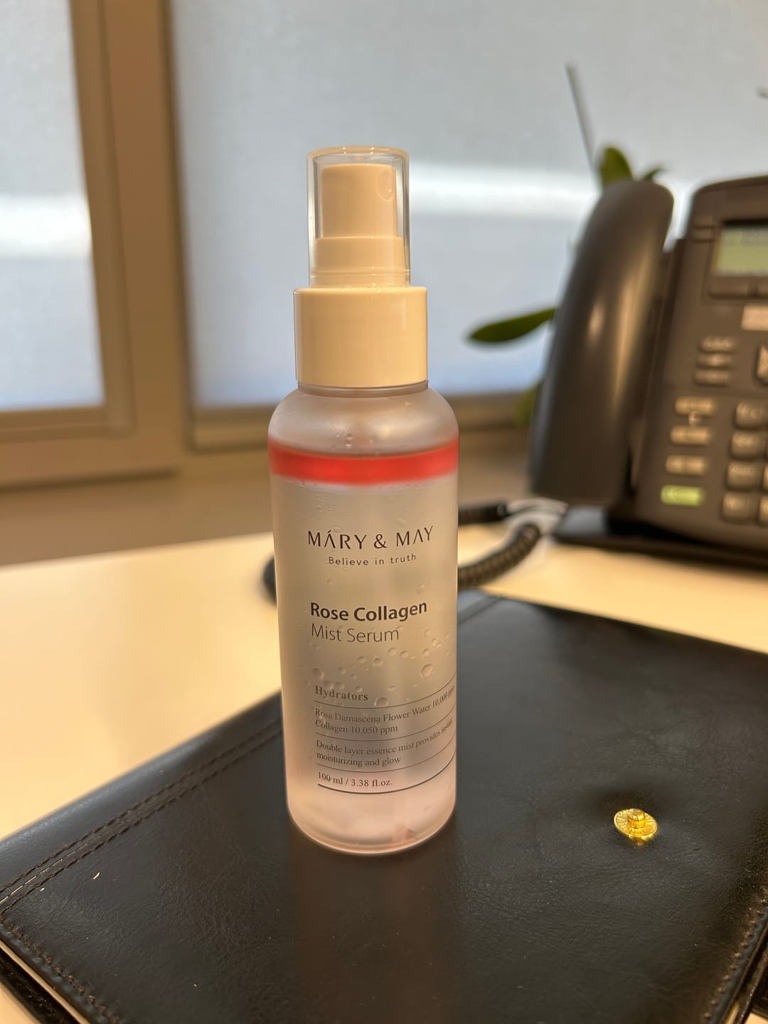 Customer photo review of Sejas mists-serums MARY&MAY Rose Collagen Mist Serum
