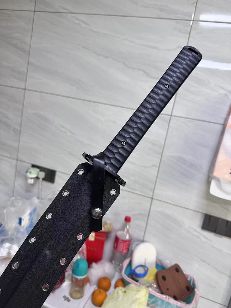 Customer photo review of Pioneer Katana (Tactical Katana™ – Titanium-Coated Version)