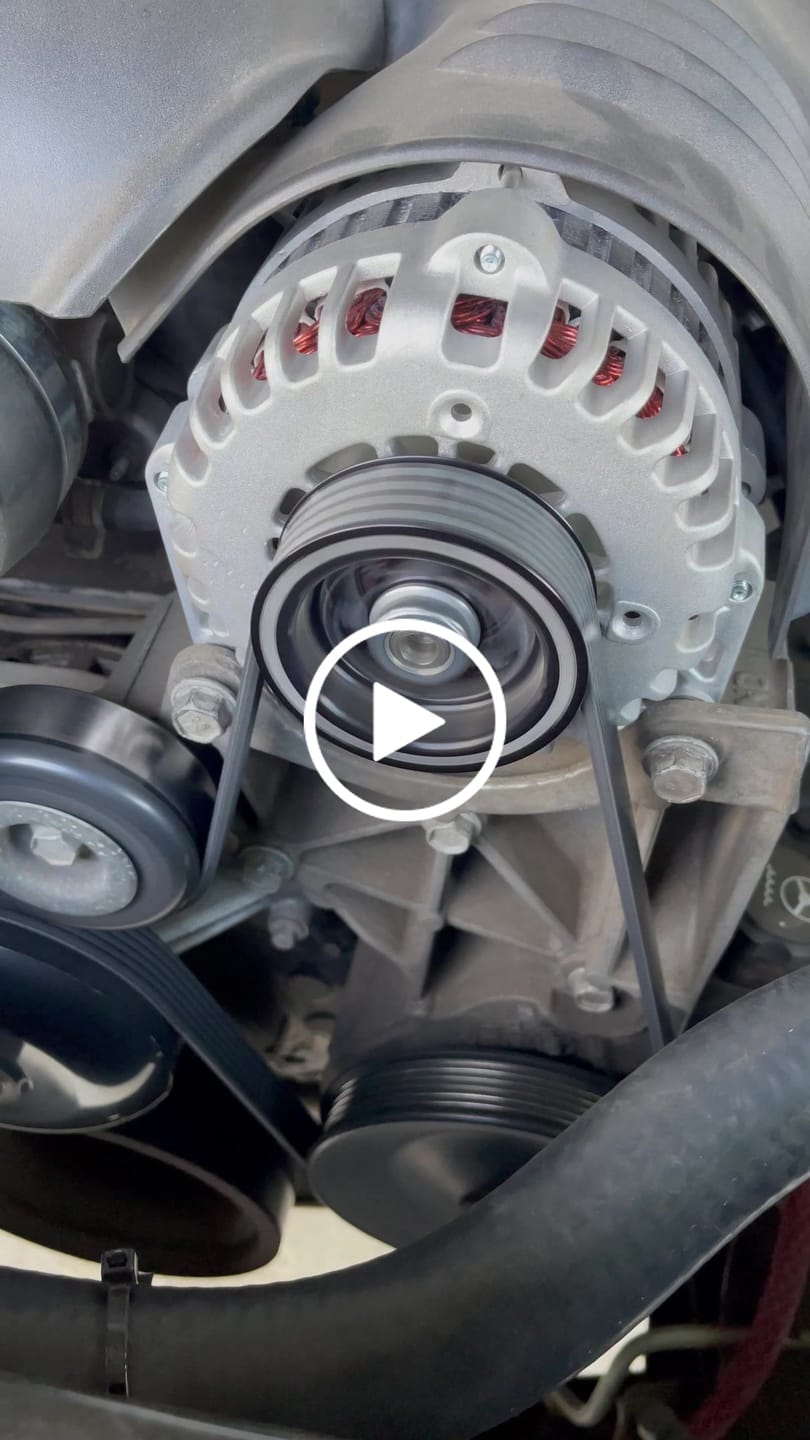 Customer video review of LS 3" OD Billet Overdrive Alternator Pulley 6 Rib 10-10042