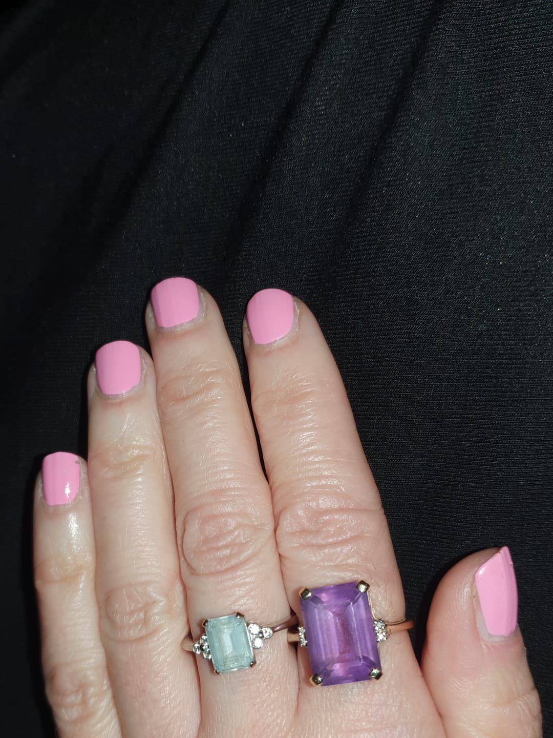 Customer photo review of LENA - Halal Breathable Nail Polish - Eye Candy - LE173