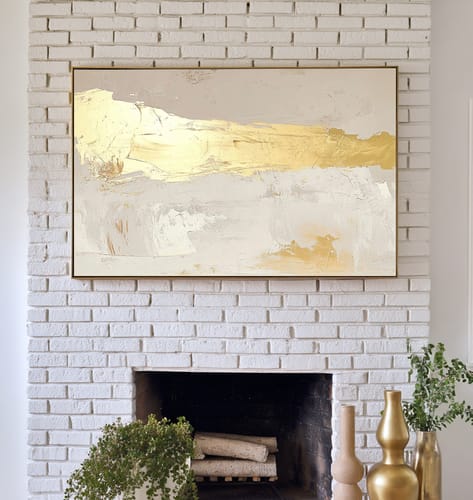Customer review photo for Plaster Art Texture Painting #SG364