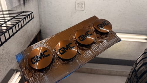 Customer photo review of Kentucky Bourbon Paint Basecoat