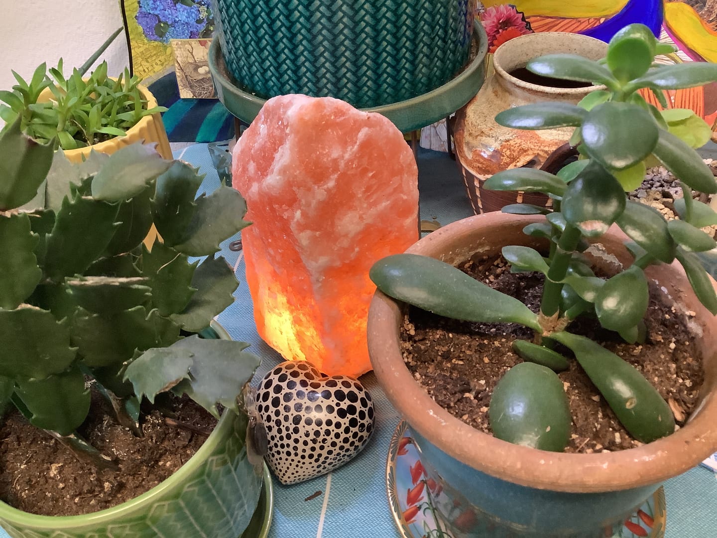 Customer photo review of Accessory Lamp Cord for Craft Hobby Christmas Ceramic Village Houses, Salt Lamps, Table Lanterns w/ E12 Base, Shatterproof Light Bulb, Switch, 6 Ft