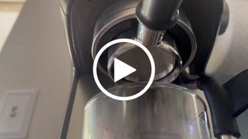 Customer photo review of Bottomless Portafilter (Hybrid)