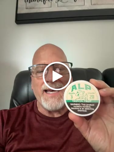 Customer video review of Mountain Wintergreen Nicotine Pouches