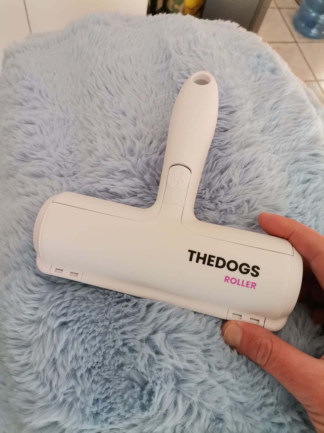 Customer photo review of The Dogs Roller: Elimina pelos y pelusas