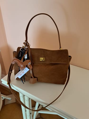 Customer photo review of LILLIBETH - CAMOSCIO CUOIO/PELLE