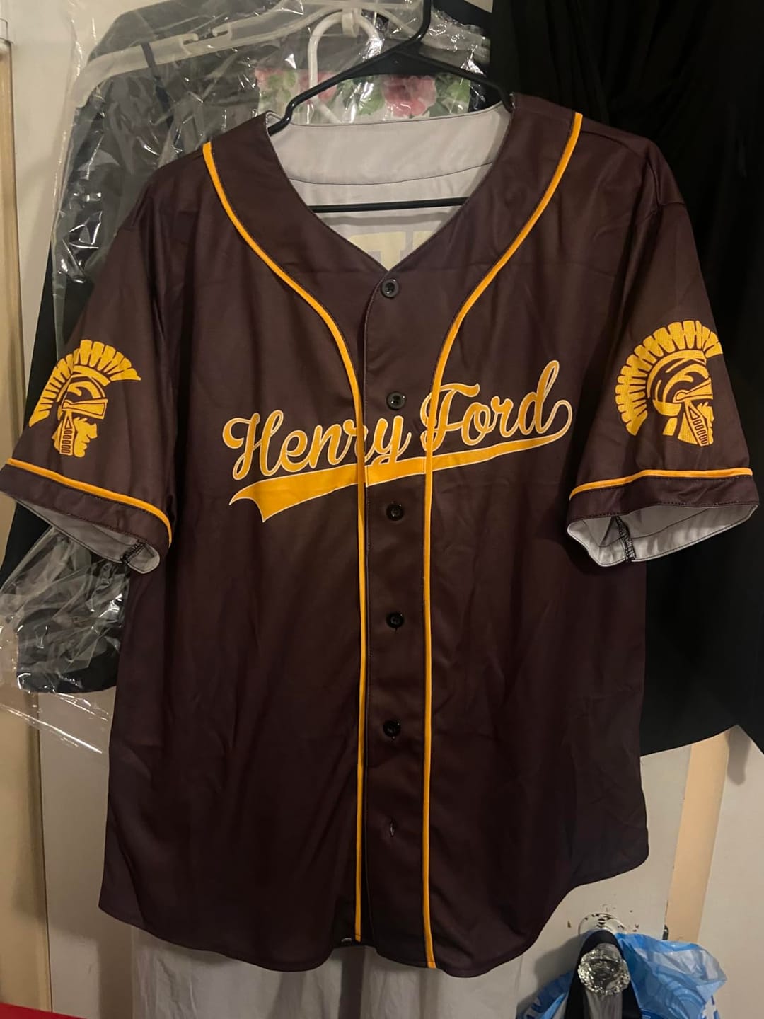 Customer photo review of Custom Baseball Jersey Stitched Personalized Baseball Sports Uniform For Men Women Boy