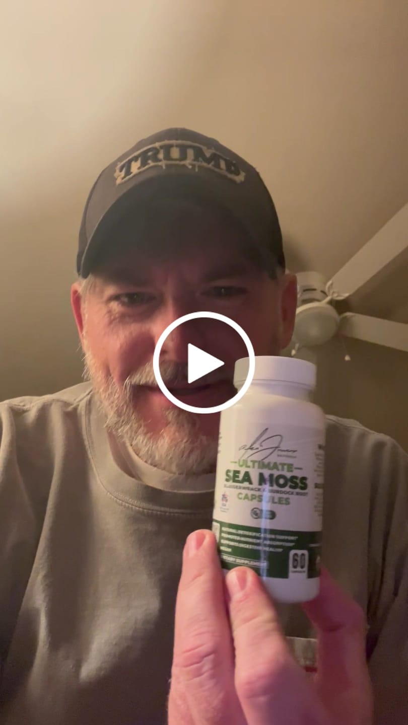 Customer video review of Ultimate Seamoss Capsules With Bladderwrack & Burdock Root