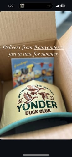 Customer photo review of The " Up Top" Snapback