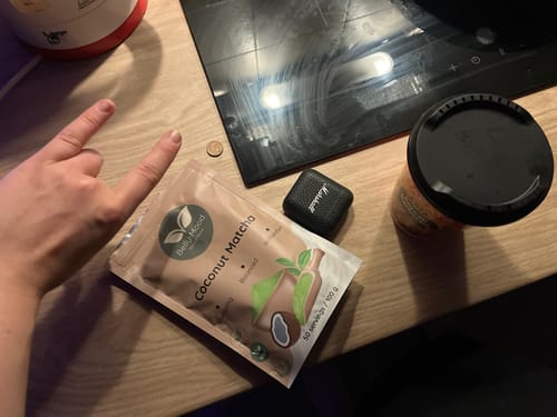 Customer photo review of Kokosinė matcha