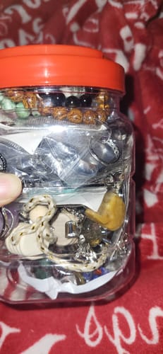 Customer photo review of Crystal Jewelry Jar