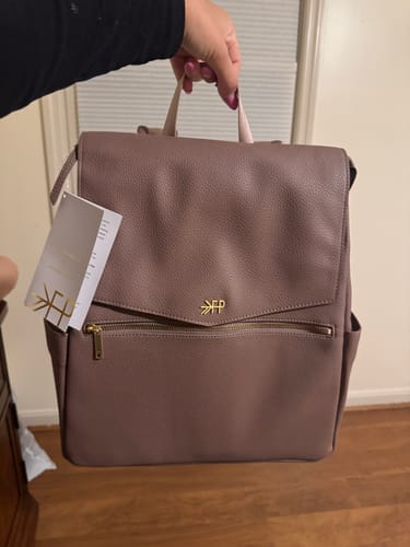 Customer photo review of Heather Classic Diaper Bag II
